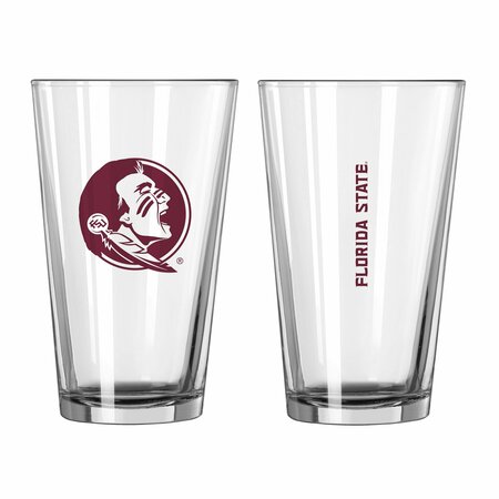 Logo Brands Florida State 16oz Gameday Pint Glass 136-G16P-1